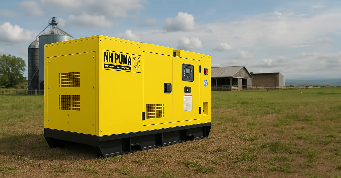 Grupo electr&oacute;geno a gas instalado en una vivienda